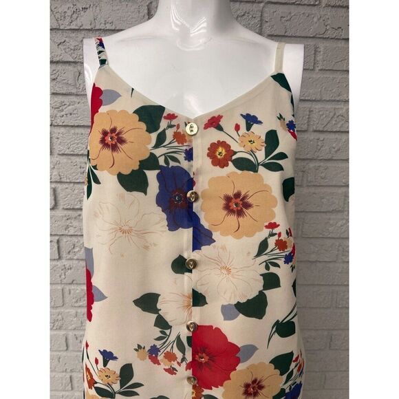 Cabi Victoria Women Floral Chiffon Pullover Blouse Top Size XS - Picture 5 of 9